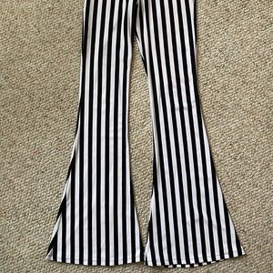 Black & White Stretchy Bellbottoms